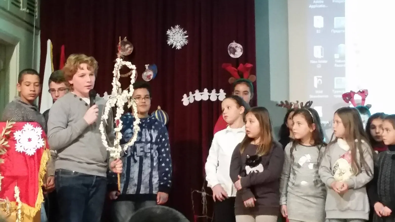 Коледно настроение в Българското училище “ Кирил и Методий” в Никозия