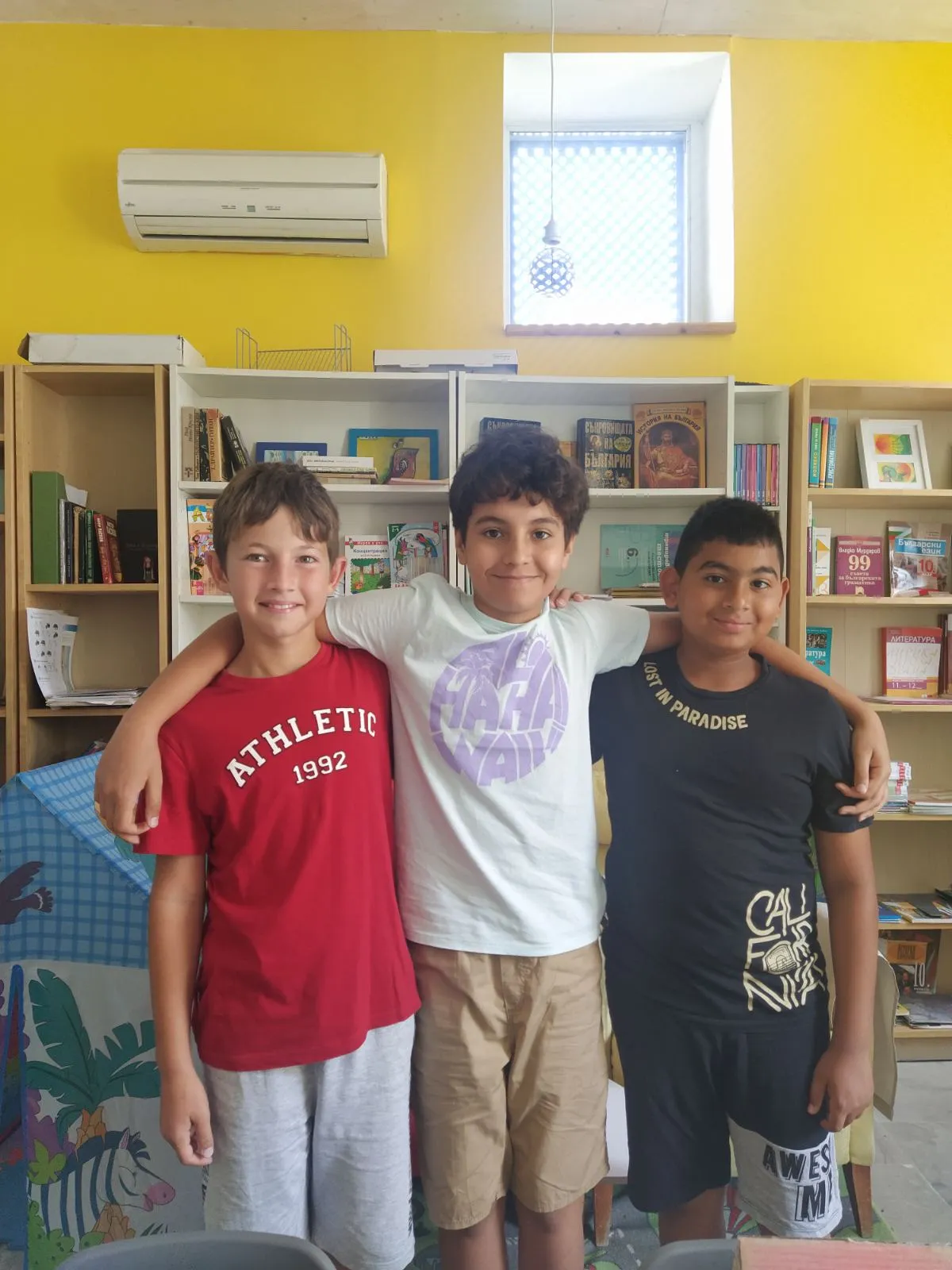 Последен ден в училището в Никозия.