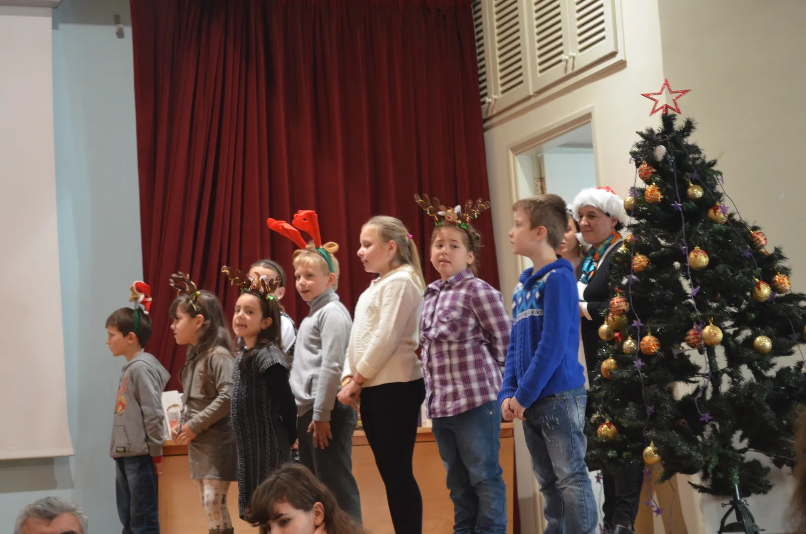 Коледно тържество, 20 декември 2015